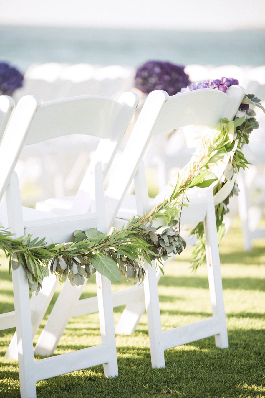 A Romantic Purple & Red Captiva Island Wedding via TheELD.com