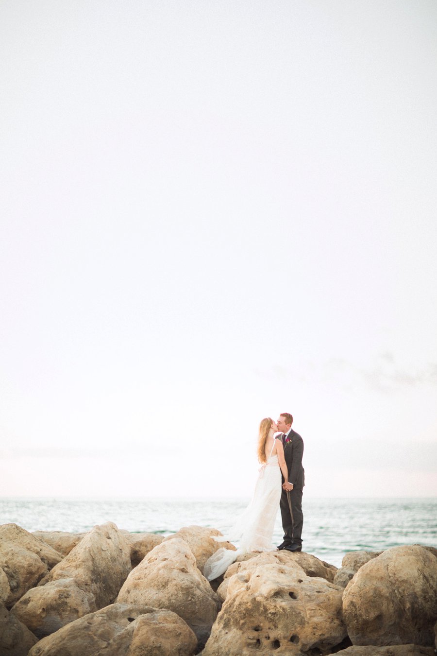 A Romantic Purple & Red Captiva Island Wedding via TheELD.com