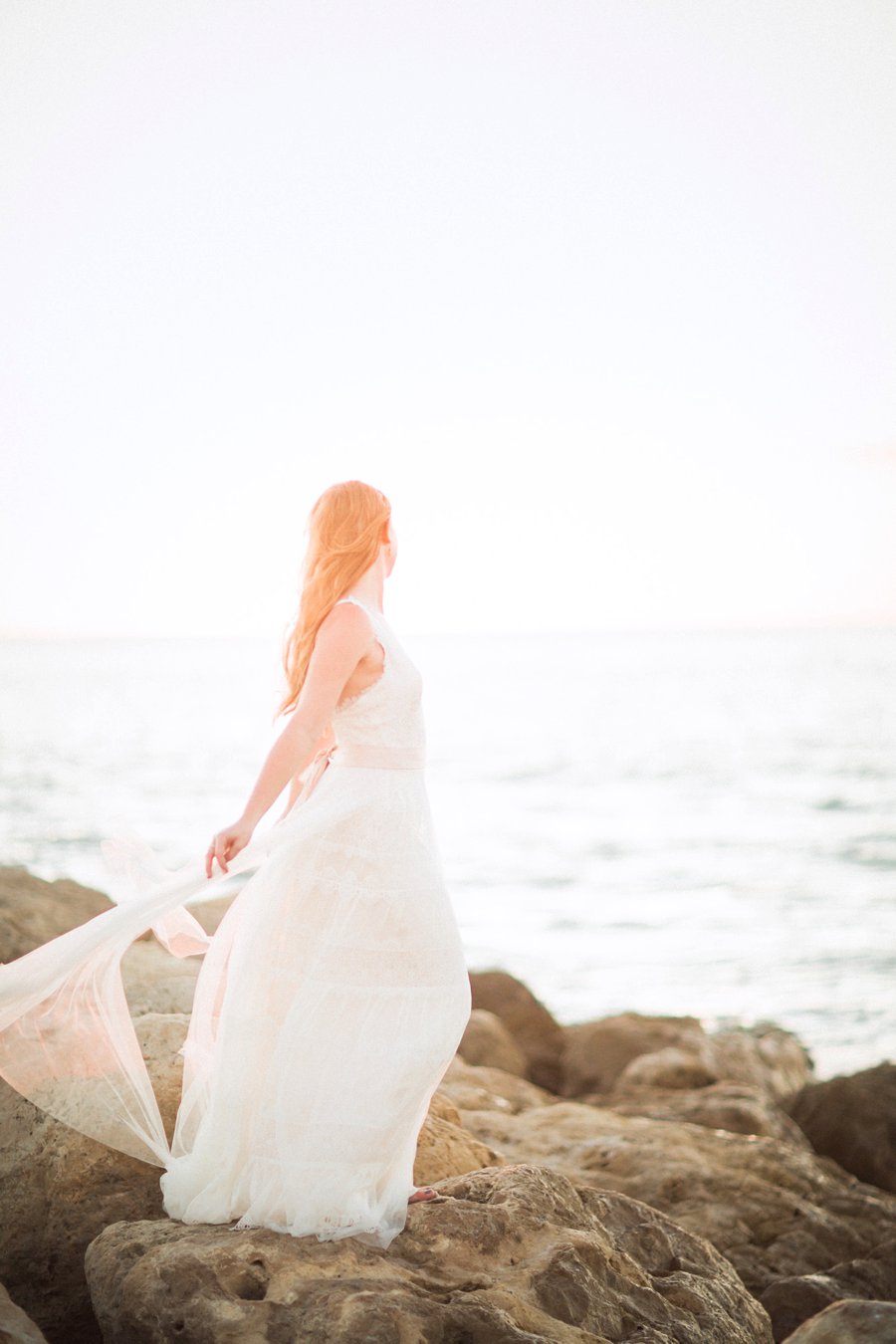 A Romantic Purple & Red Captiva Island Wedding via TheELD.com