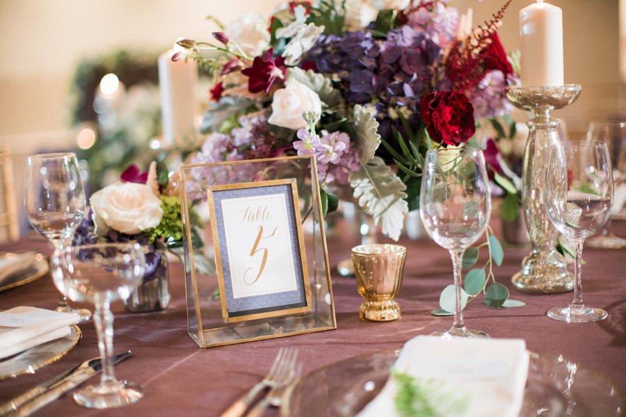 A Romantic Purple & Red Captiva Island Wedding via TheELD.com