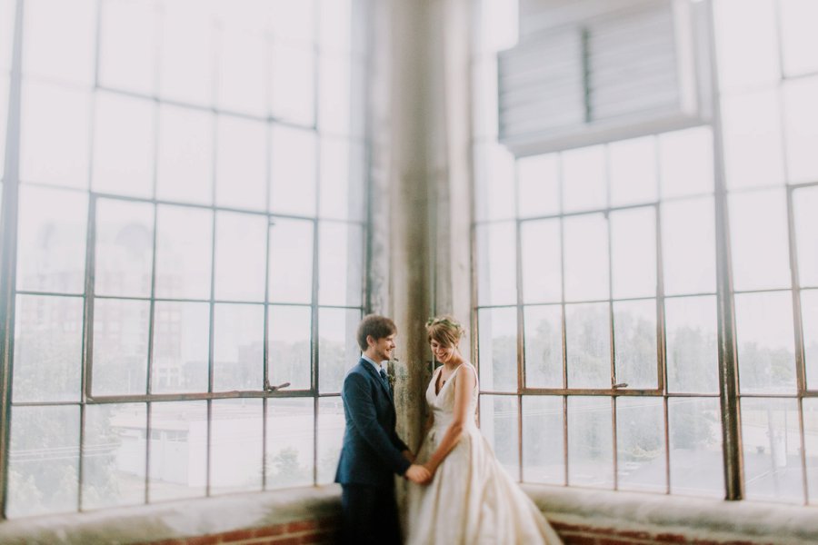 A Colorful Eclectic North Carolina Wedding via TheELD.com