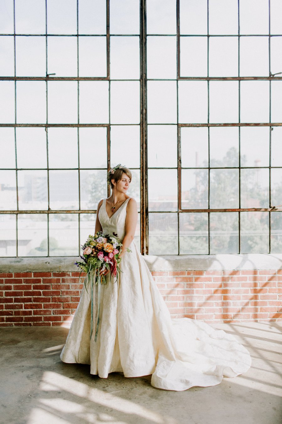 A Colorful Eclectic North Carolina Wedding via TheELD.com