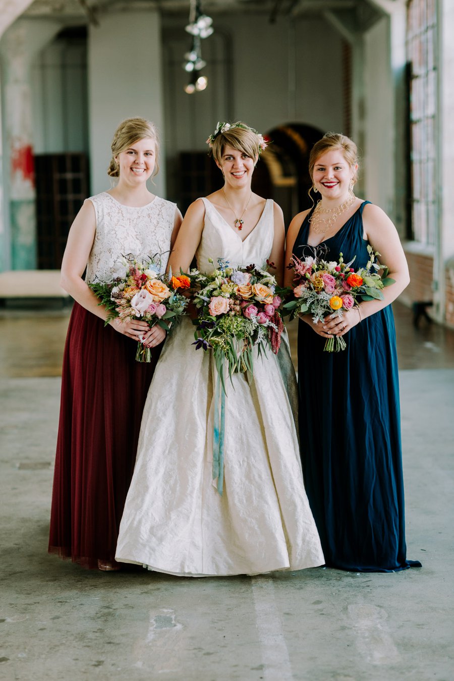 A Colorful Eclectic North Carolina Wedding via TheELD.com