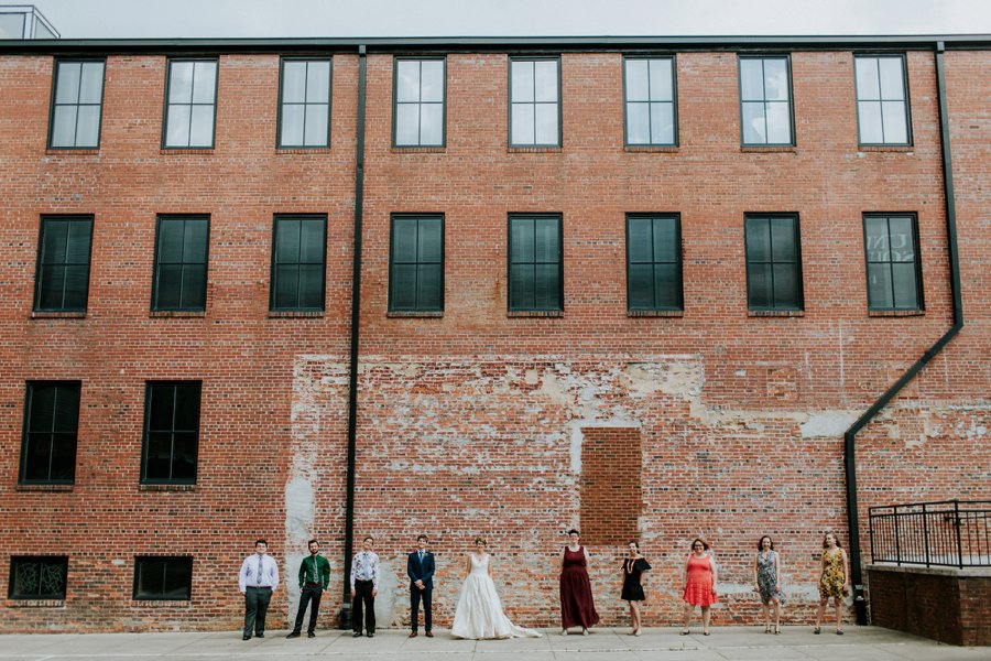 A Colorful Eclectic North Carolina Wedding via TheELD.com