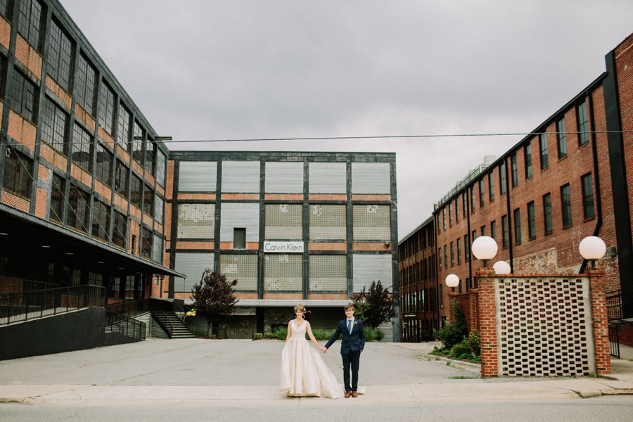 A Colorful Eclectic North Carolina Wedding via TheELD.com