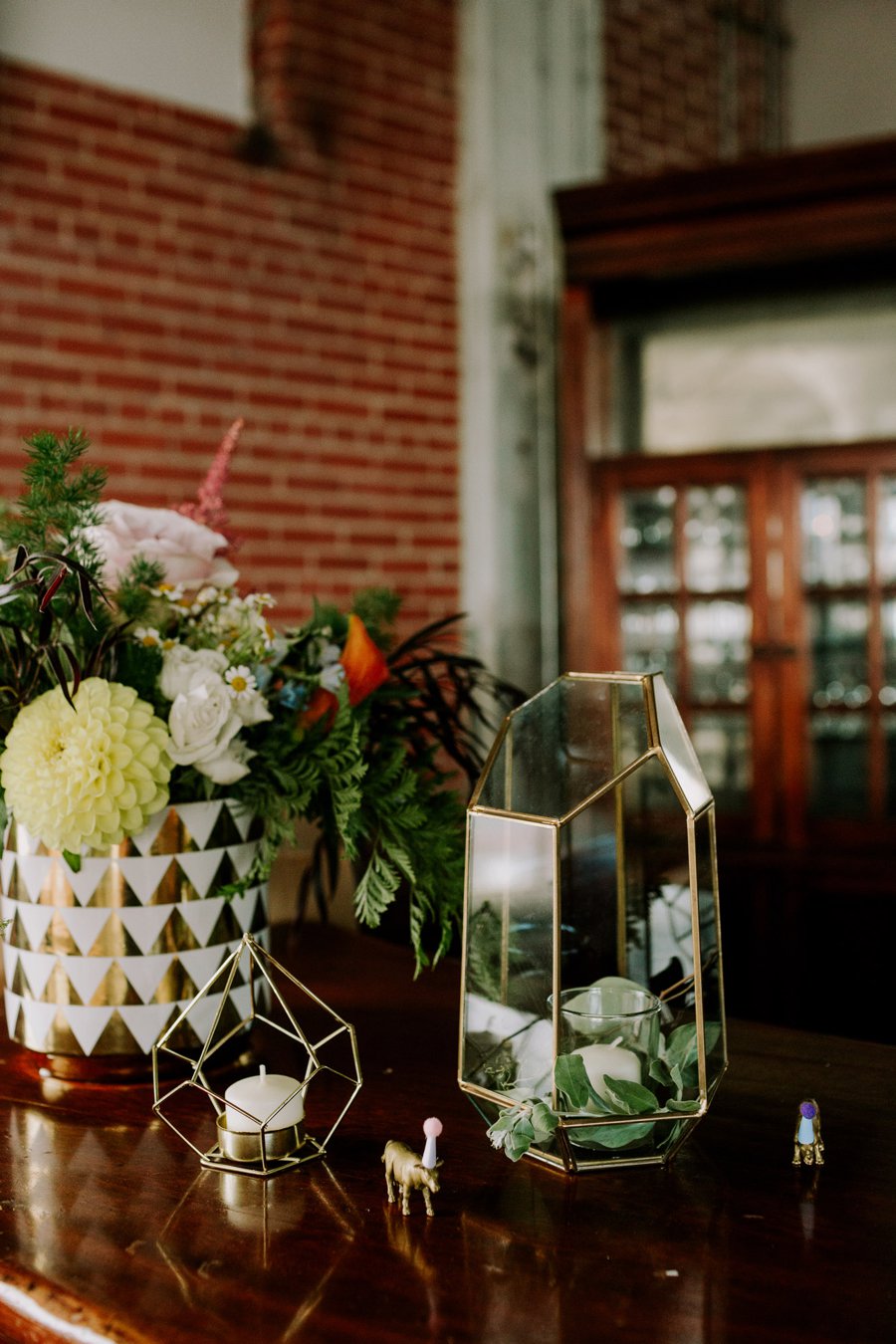 A Colorful Eclectic North Carolina Wedding via TheELD.com