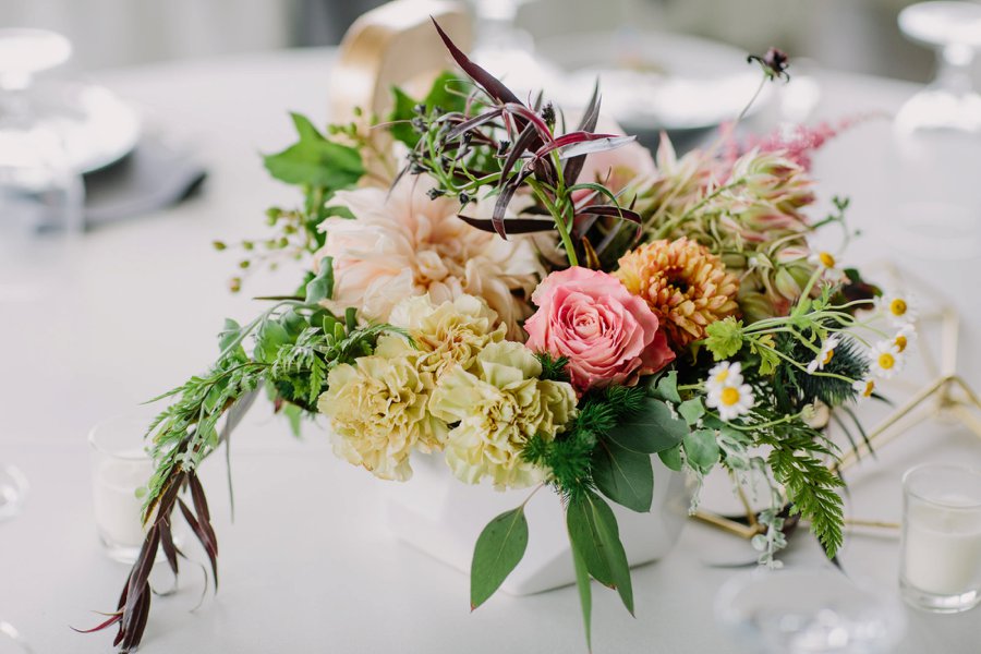 A Colorful Eclectic North Carolina Wedding via TheELD.com