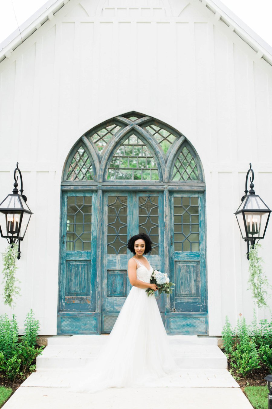 Blush & Blue Rustic Romantic Wedding Ideas via TheELD.com