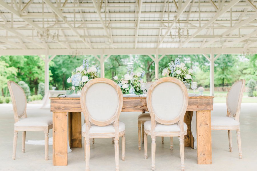 Blush & Blue Rustic Romantic Wedding Ideas via TheELD.com