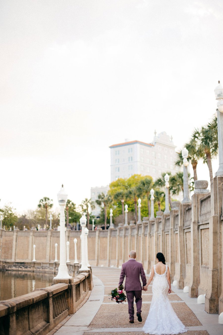 Romantic Pink & Red Industrial Wedding Ideas via TheELD.com