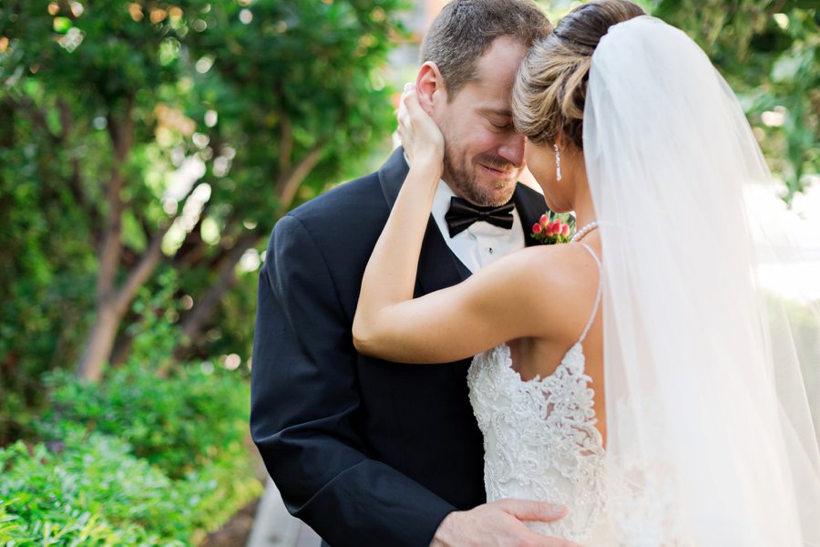 An Elegant Pink & Gold South Florida Wedding via TheELD.com