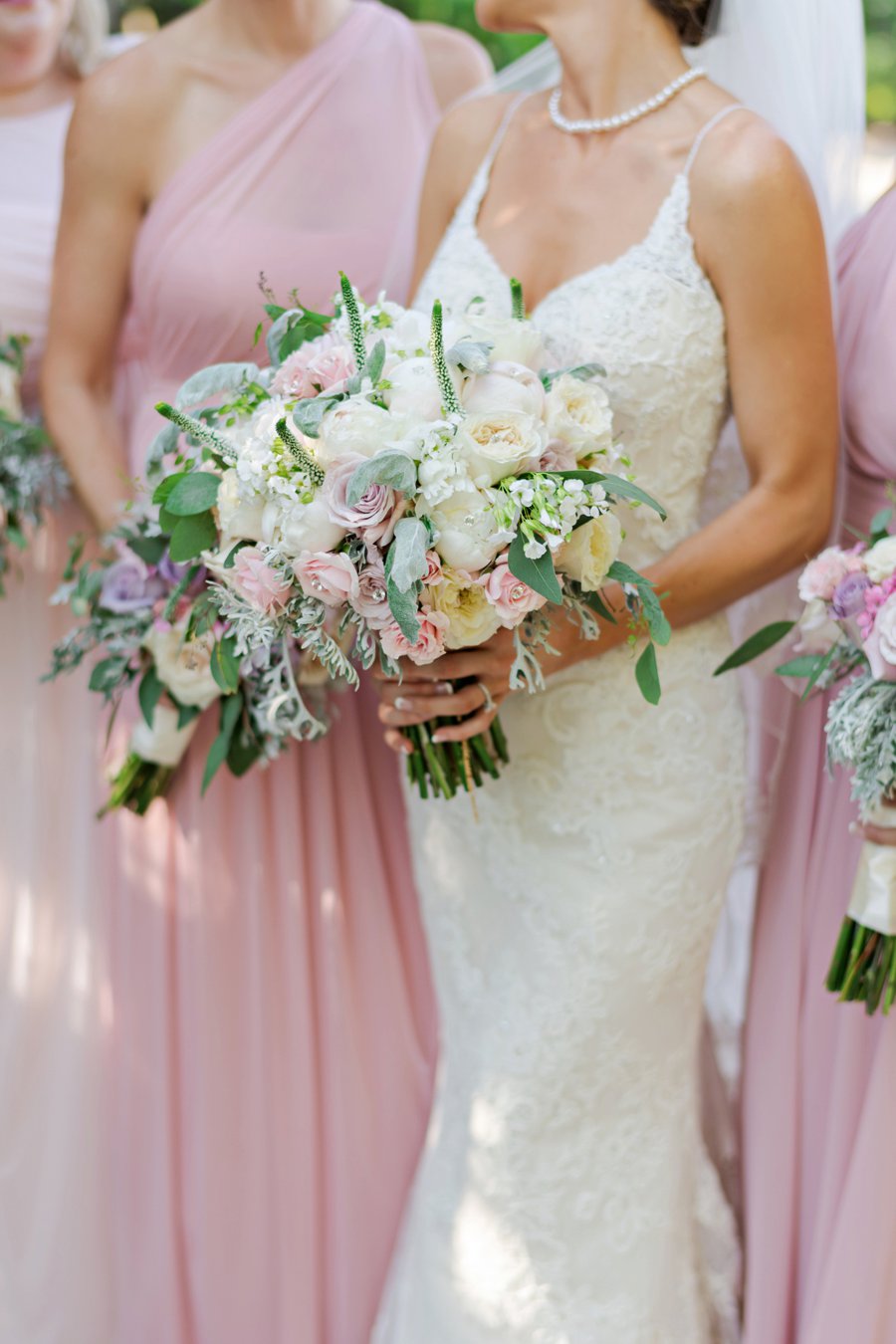 An Elegant Pink & Gold South Florida Wedding via TheELD.com