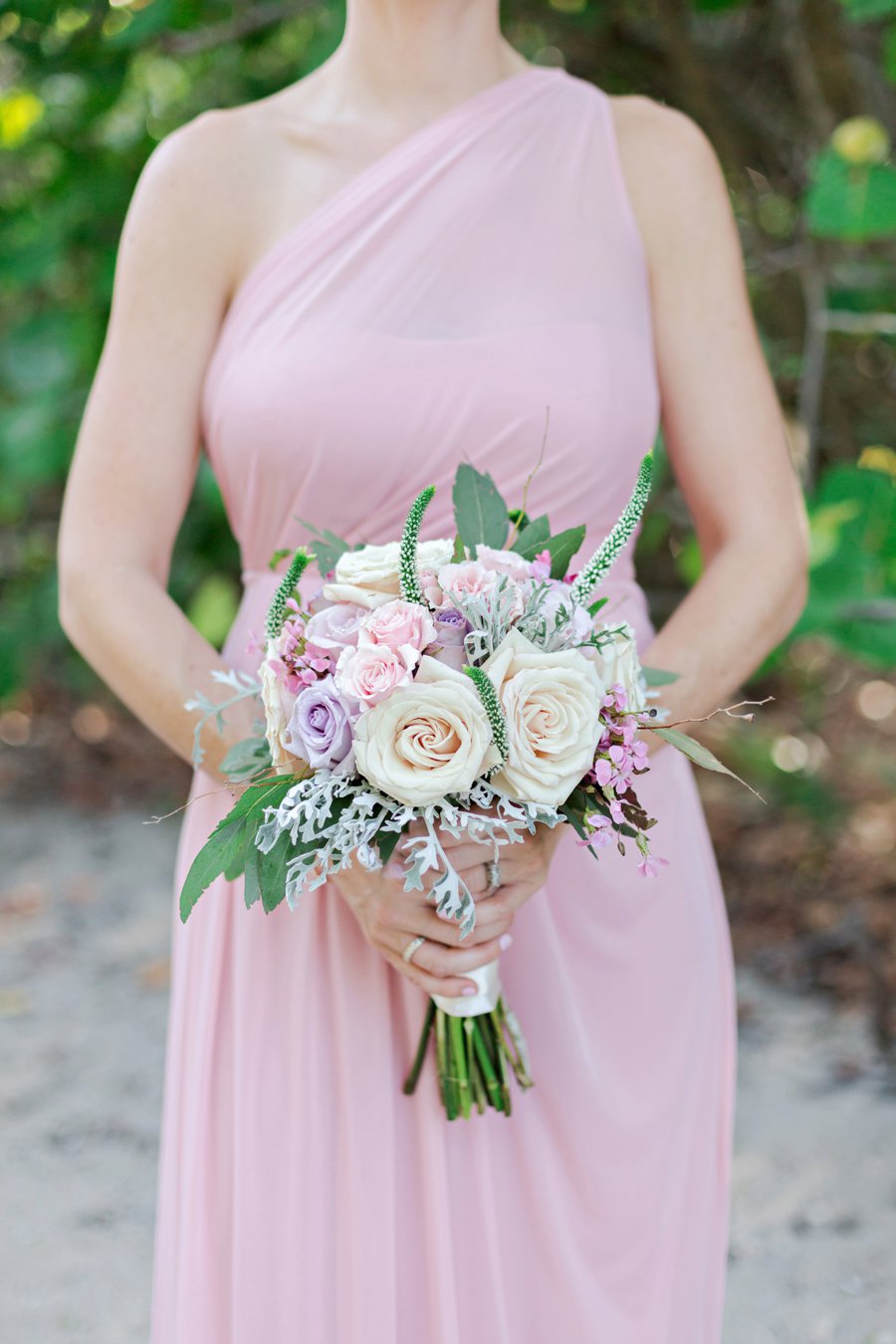 An Elegant Pink & Gold South Florida Wedding via TheELD.com