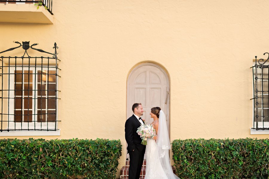 An Elegant Pink & Gold South Florida Wedding via TheELD.com