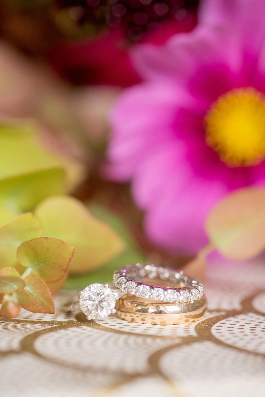 An Elegant Pink & White Brooklyn Wedding via TheELD.com