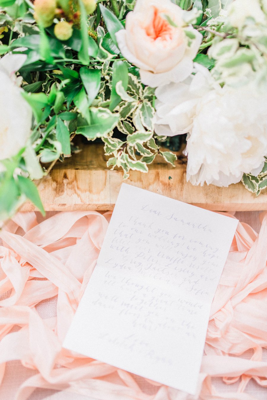 Blush & Peach Florida Destination Wedding Ideas via TheELD.com