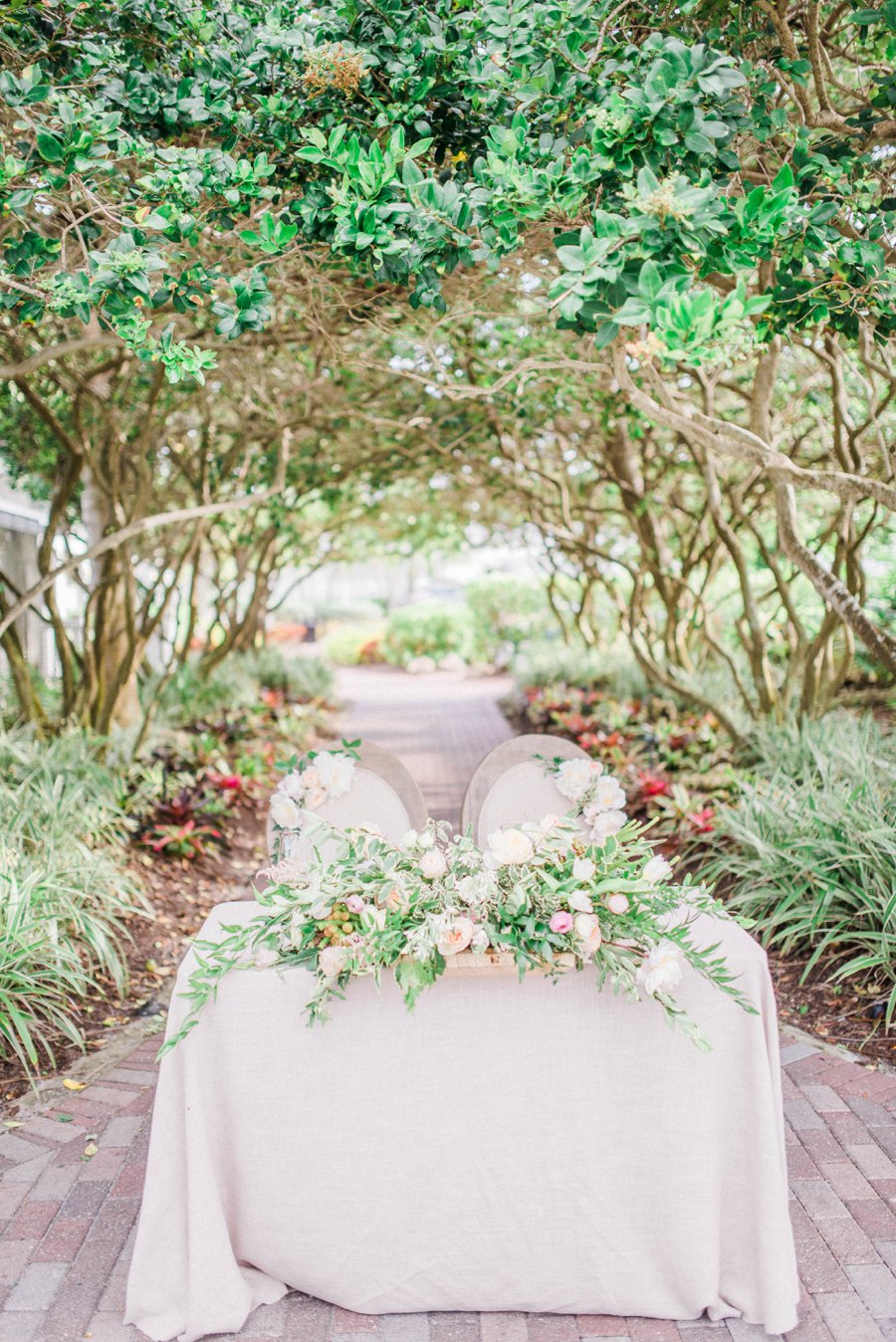 Blush & Peach Florida Destination Wedding Ideas via TheELD.com