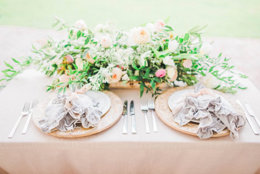 Blush & Peach Florida Destination Wedding Ideas via TheELD.com