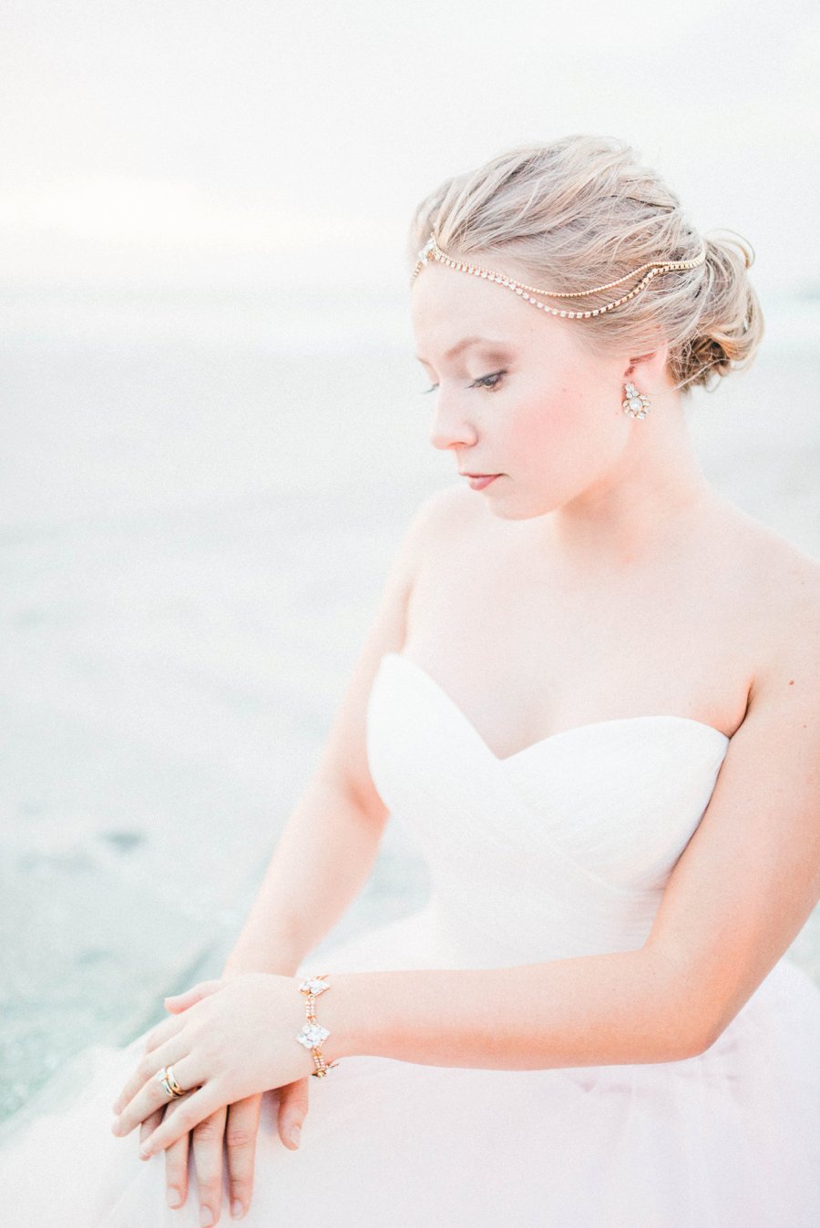 Blush & Peach Florida Destination Wedding Ideas via TheELD.com