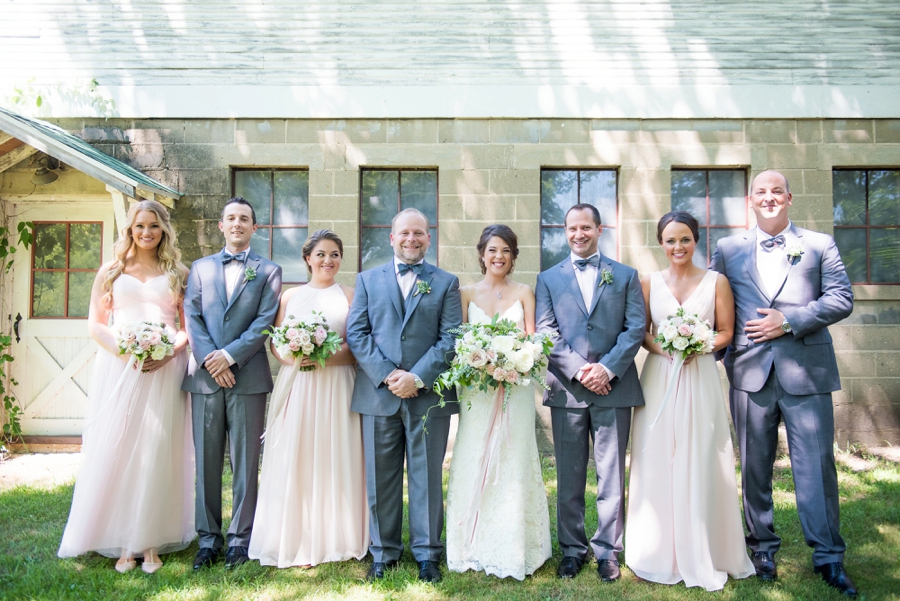 Elegant Burgundy & Blush Michigan Wedding via TheELD.com