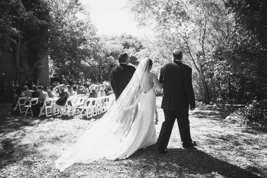 Elegant Burgundy & Blush Michigan Wedding via TheELD.com