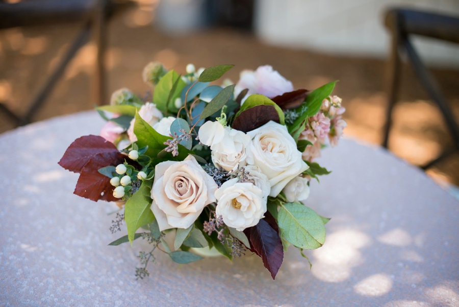 Elegant Burgundy & Blush Michigan Wedding via TheELD.com