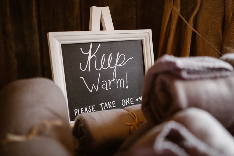 Red and White Rustic Wedding In Tennessee via TheELD.com