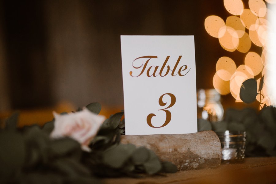 Red and White Rustic Wedding In Tennessee via TheELD.com