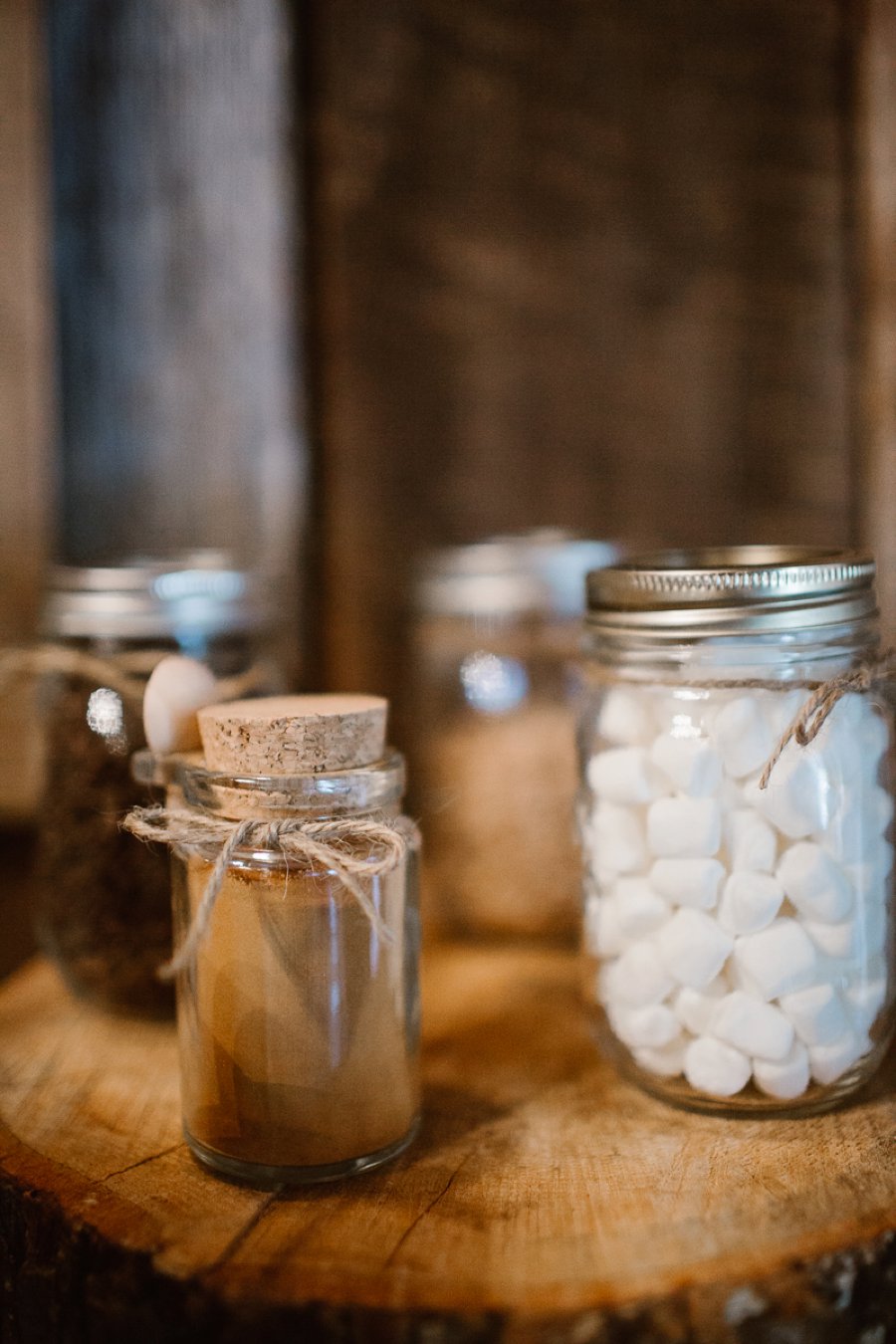 Red and White Rustic Wedding In Tennessee via TheELD.com