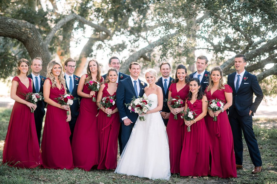 A Classic Red & Navy South Carolina Wedding | Every Last Detail