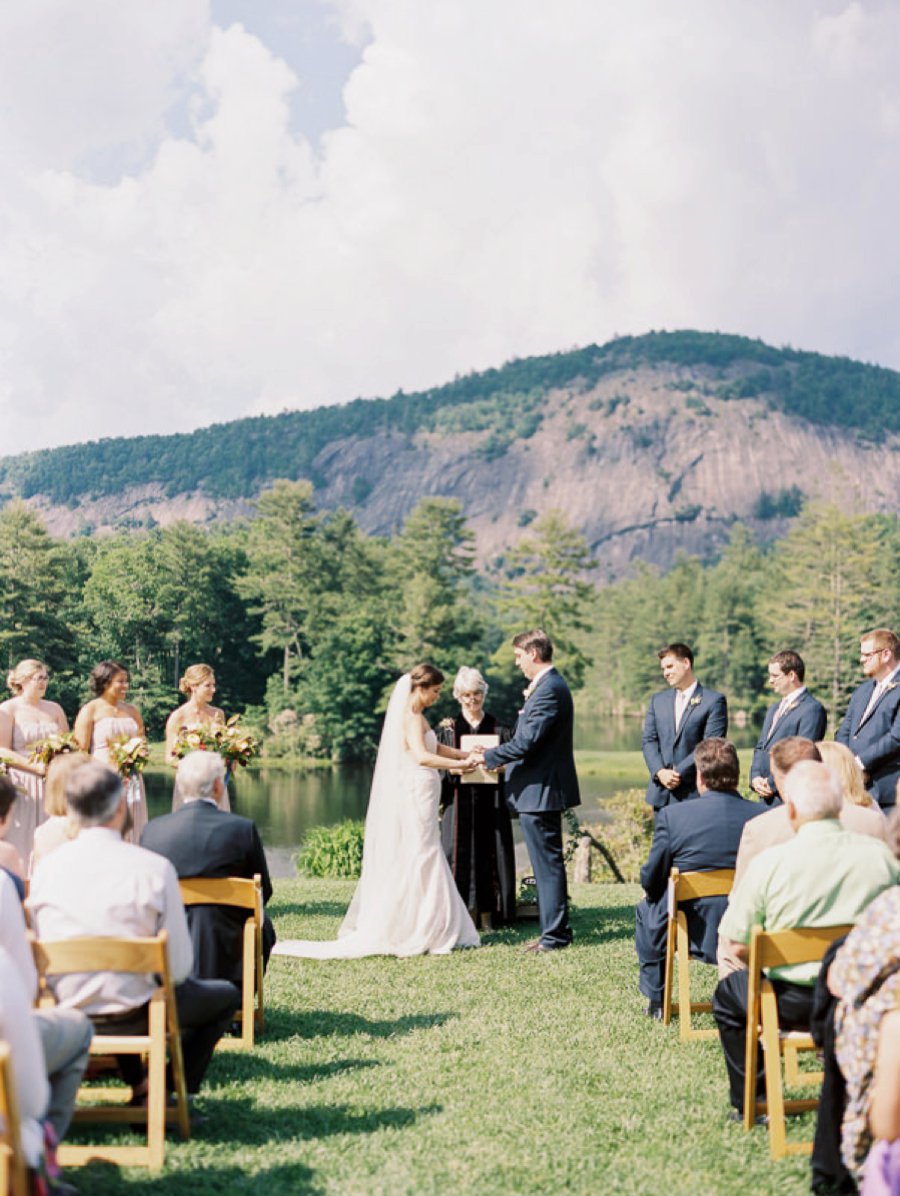 An Elegant Rustic North Carolina Wedding via TheELD.com