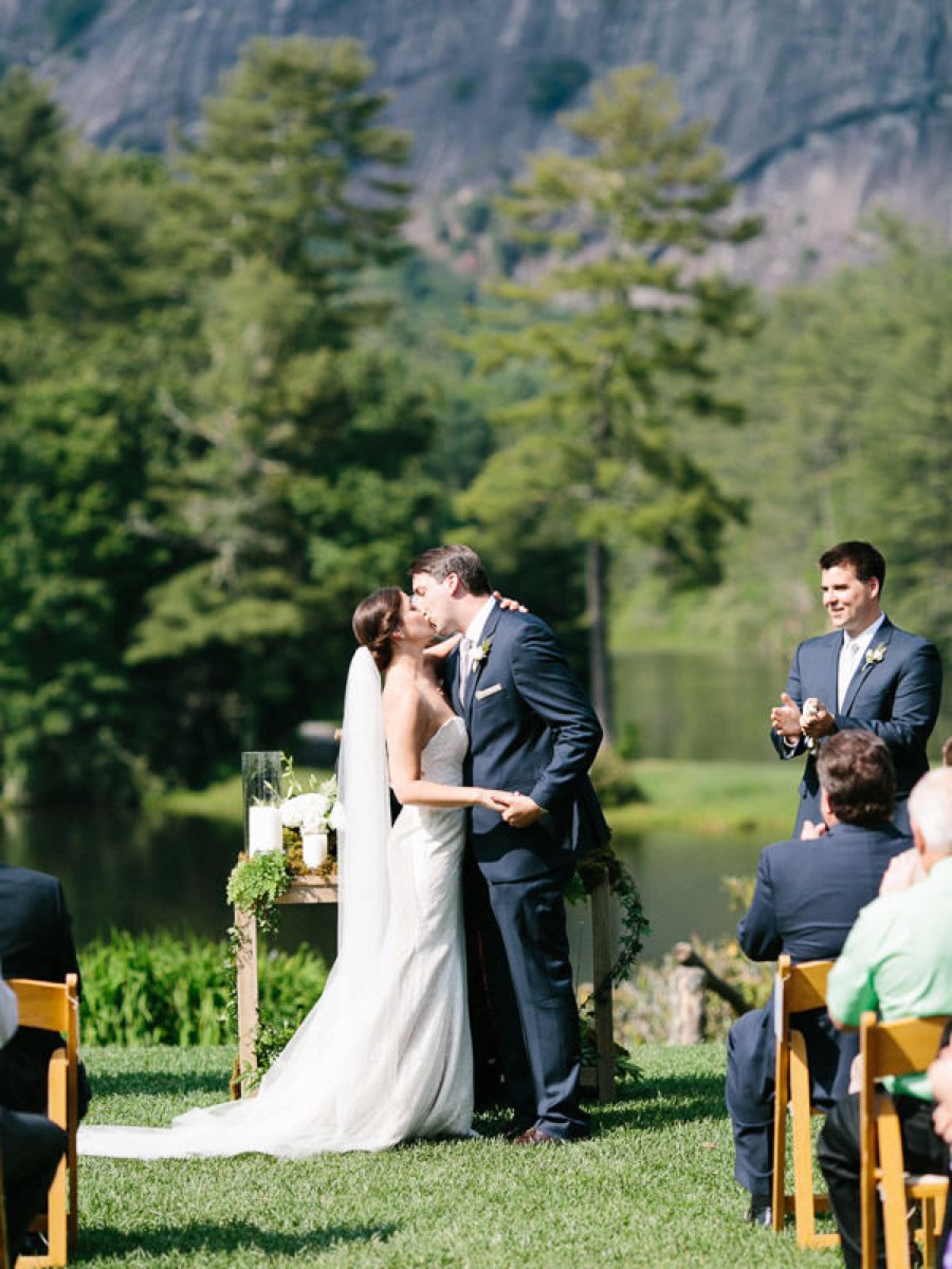 An Elegant Rustic North Carolina Wedding via TheELD.com