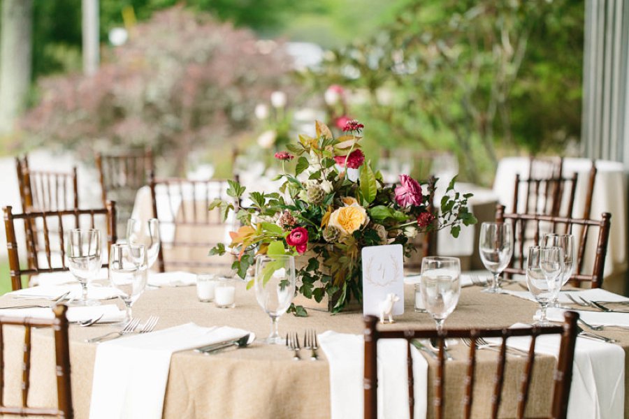 An Elegant Rustic North Carolina Wedding via TheELD.com