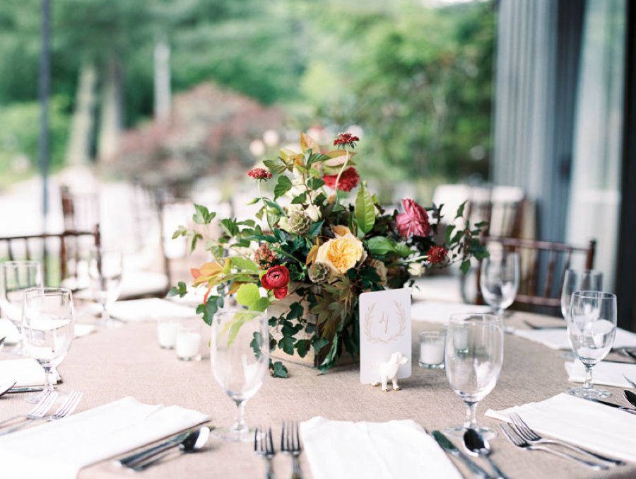 An Elegant Rustic North Carolina Wedding via TheELD.com