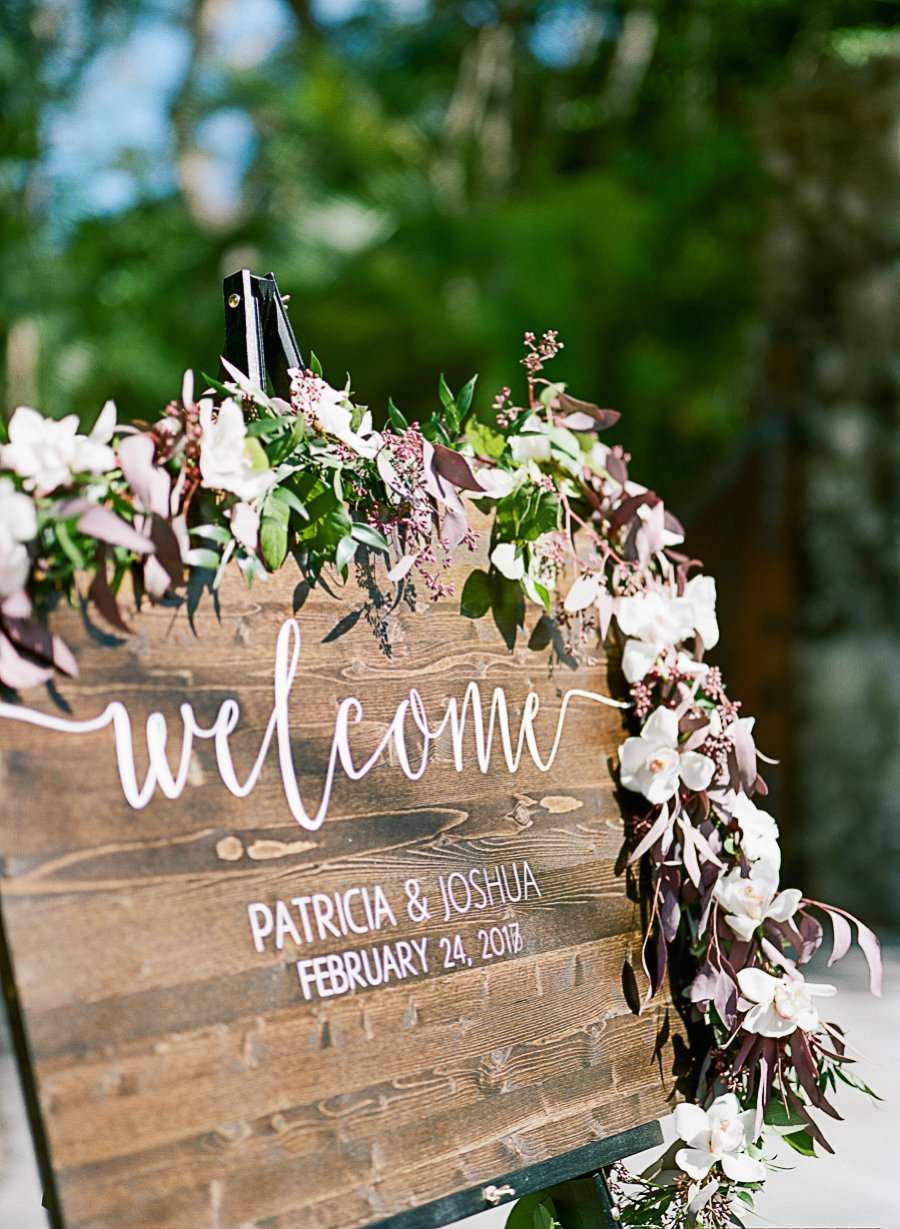 A Classic Blush & Silver Outdoor Miami Wedding via TheELD.com