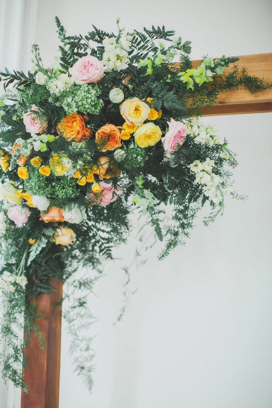 Modern Bold & Bright Southern Inspired Wedding Ideas via TheELD.com