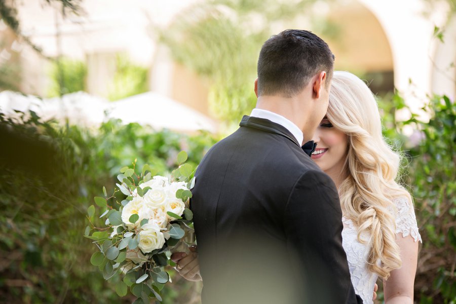 An Elegant Pink & Champagne Florida Wedding via TheELD.com