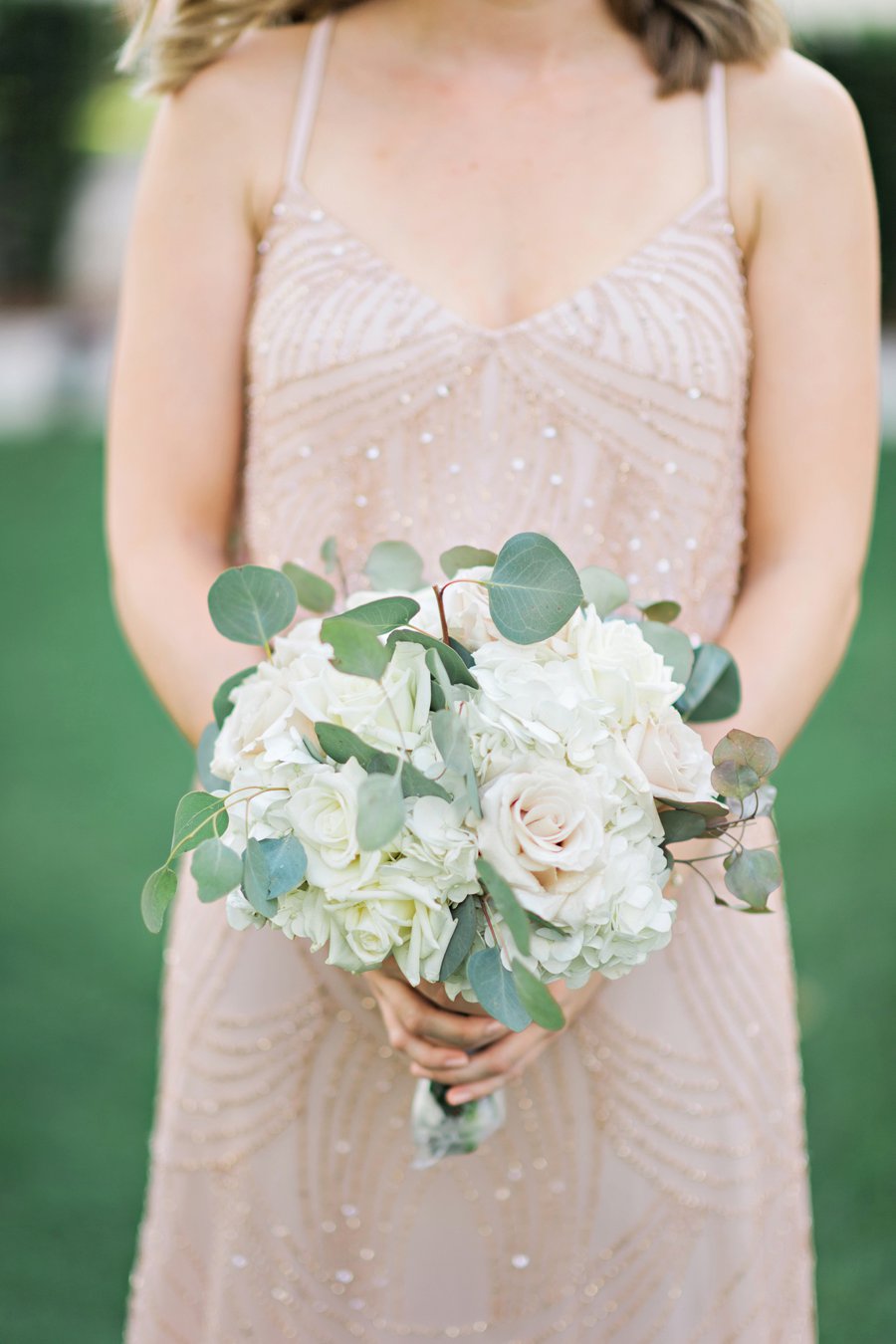 An Elegant Pink & Champagne Florida Wedding via TheELD.com