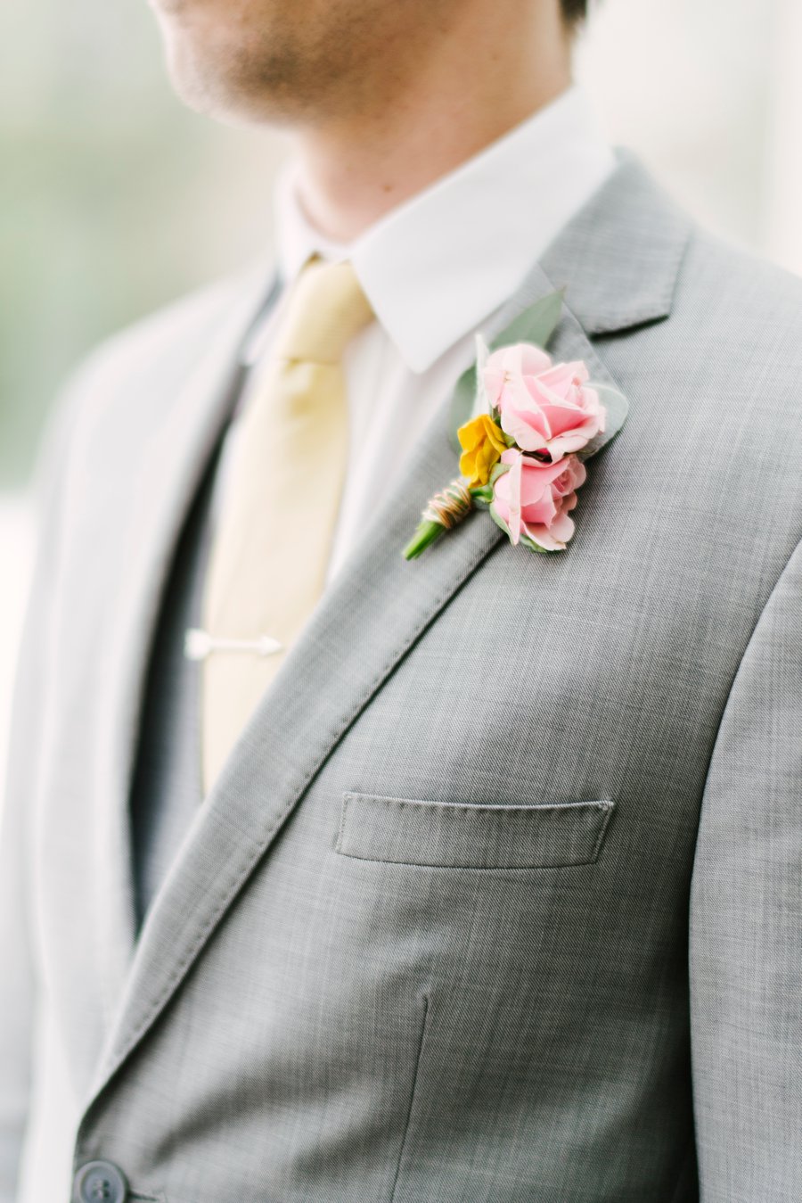 Colorful Pink & Yellow Summer Wedding Ideas via TheELD.com