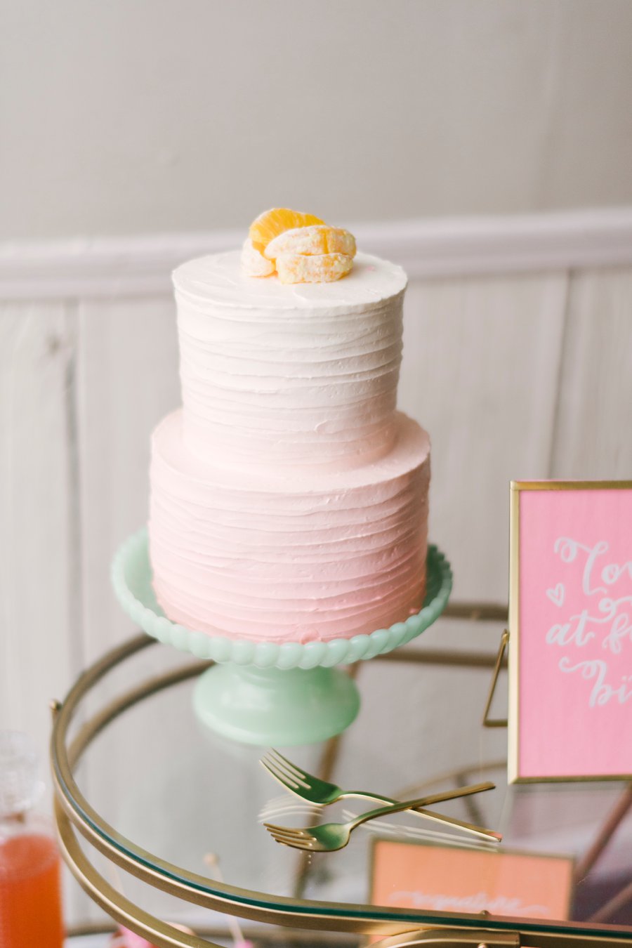 Colorful Pink & Yellow Summer Wedding Ideas via TheELD.com