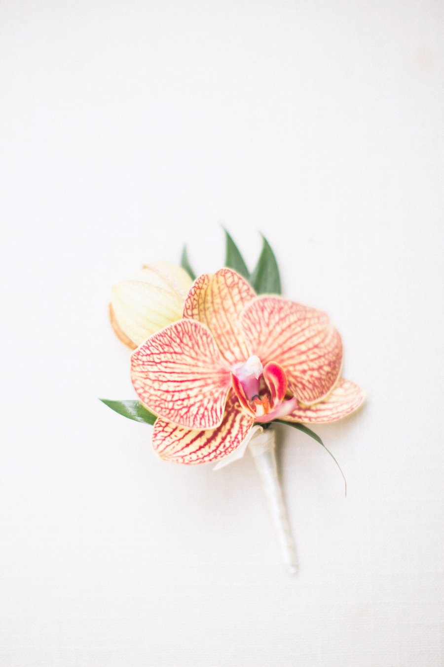 A Tropical Orange & Green Florida Destination Wedding via TheELD.com