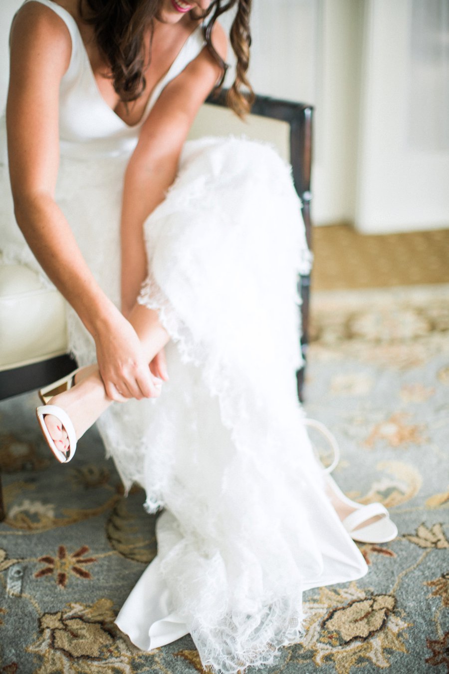 A Tropical Orange & Green Florida Destination Wedding via TheELD.com