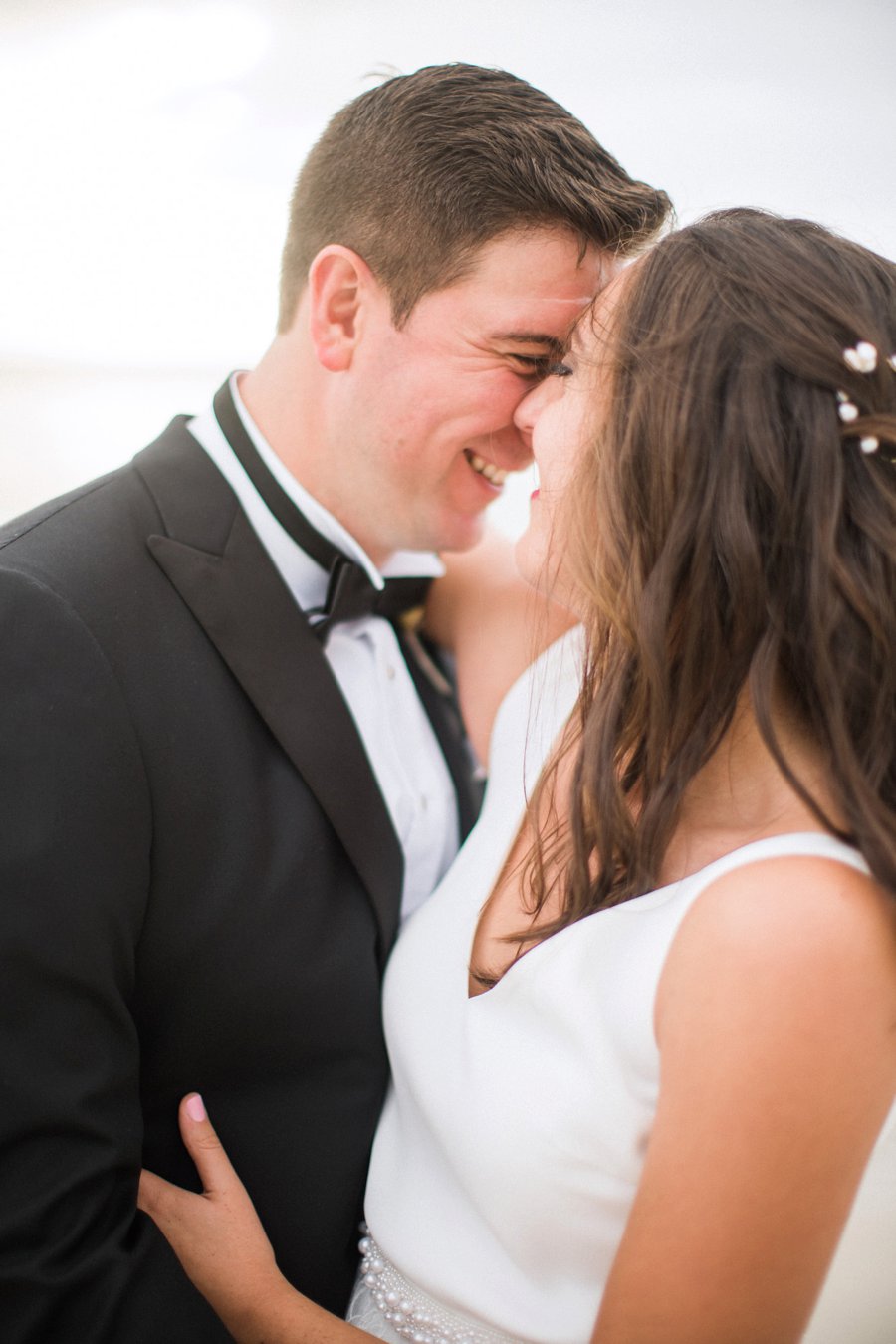 A Tropical Orange & Green Florida Destination Wedding via TheELD.com