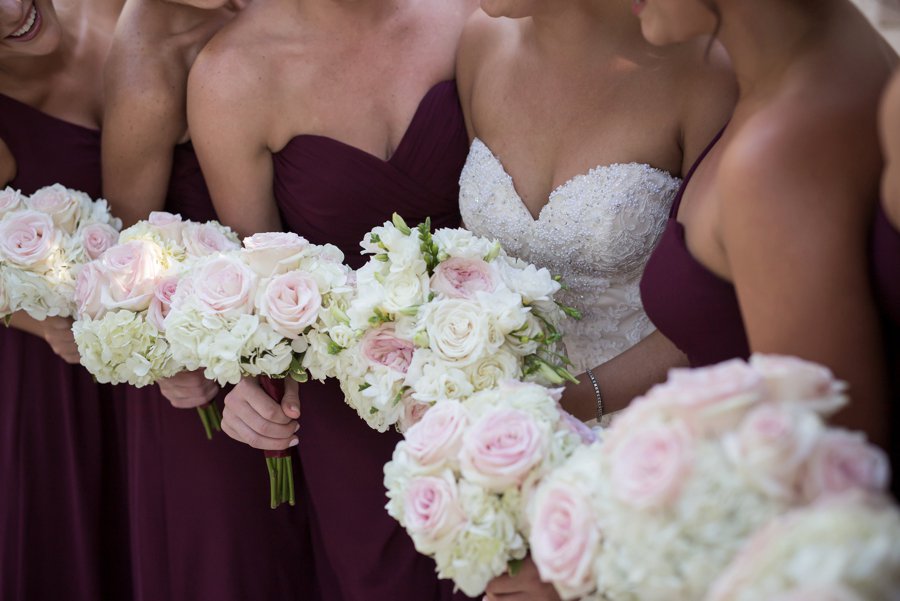 A Pink & White Classically Romantic Florida Wedding via TheELD.com