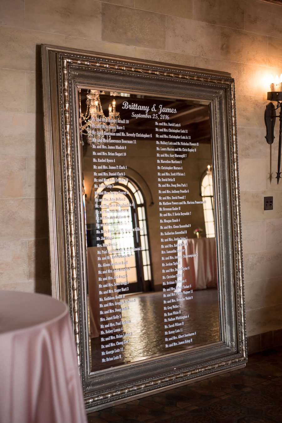 A Pink & White Classically Romantic Florida Wedding via TheELD.com