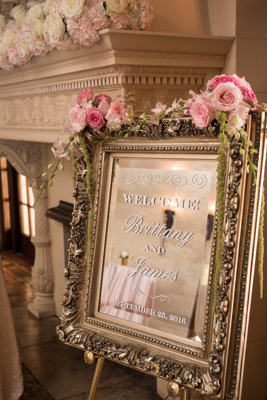 A Pink & White Classically Romantic Florida Wedding via TheELD.com