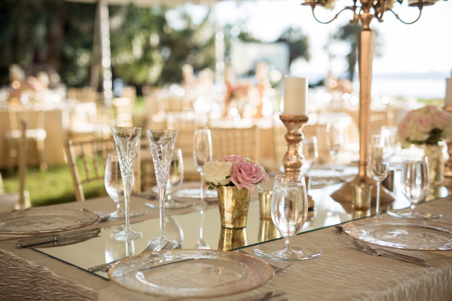 A Pink & White Classically Romantic Florida Wedding via TheELD.com