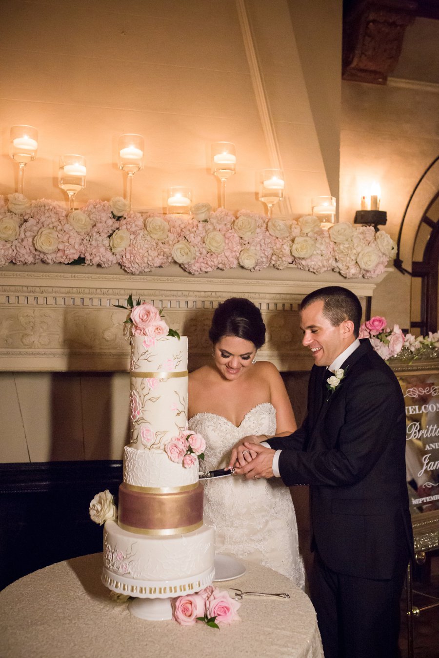 A Pink & White Classically Romantic Florida Wedding via TheELD.com