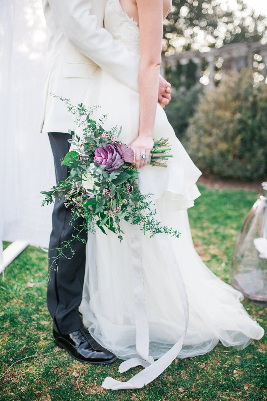 Organic Lavender and Green Tuscan Inspired Wedding Ideas via TheELD.com