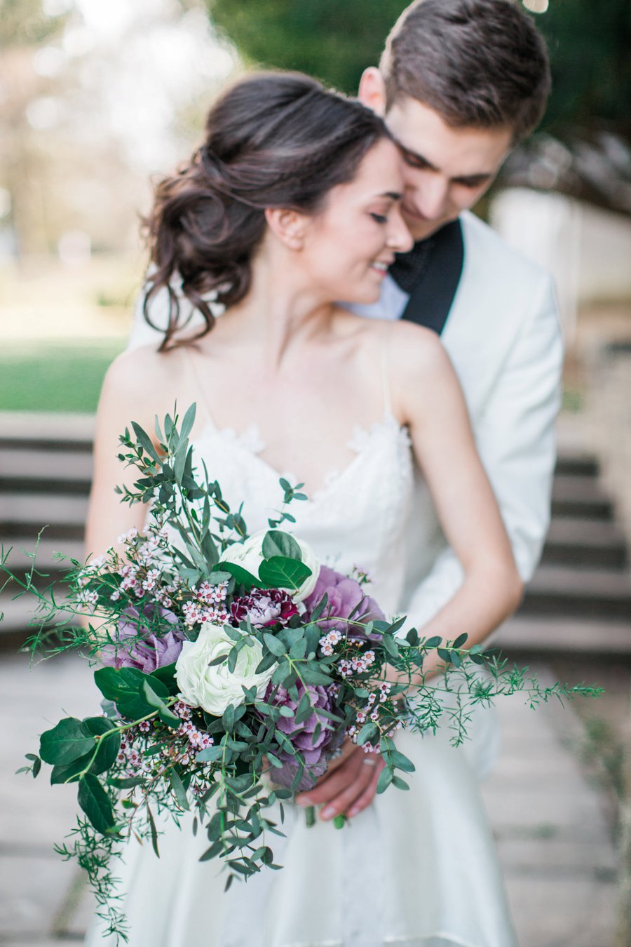 Organic Lavender and Green Tuscan Inspired Wedding Ideas via TheELD.com